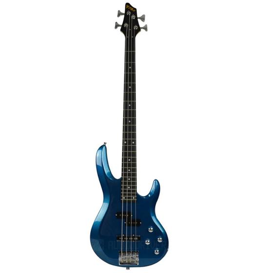 Baixo 4 Cordas Azul Metálico Ativo PHX Modelo Moderna IV BS-4 S MBL ...