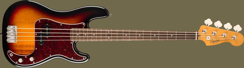 Imagem de Baixo Fender Squier Classic Vibe 60s Sunburst 0374510500