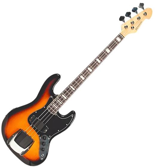 Imagem de Baixo Jazz Bass Michael Bm675n Sunburst Black Cobertura Na Ponte Captador