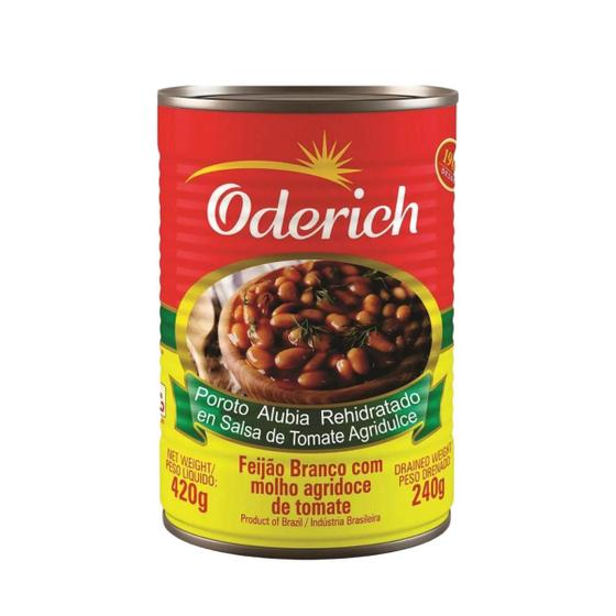 Imagem de Baked Beans Feijão Branco Agridoce Ao Molho 420g Oderich