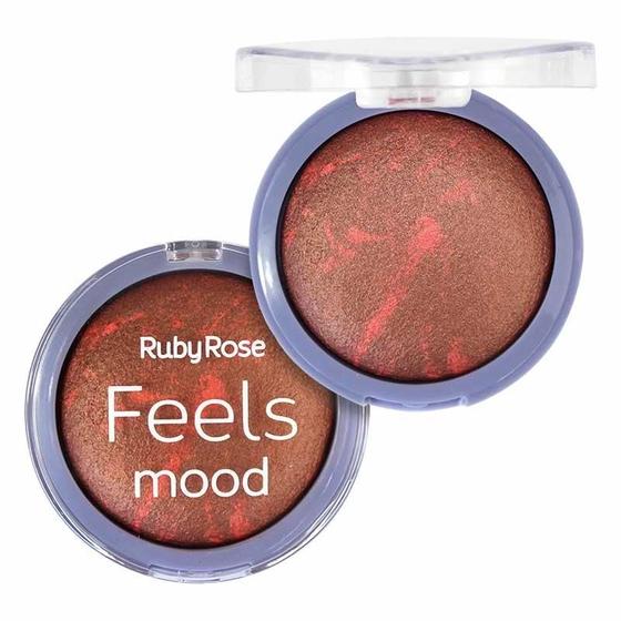 Imagem de Baked Blush Feels Mood - Ruby Rose - Cor: 6
