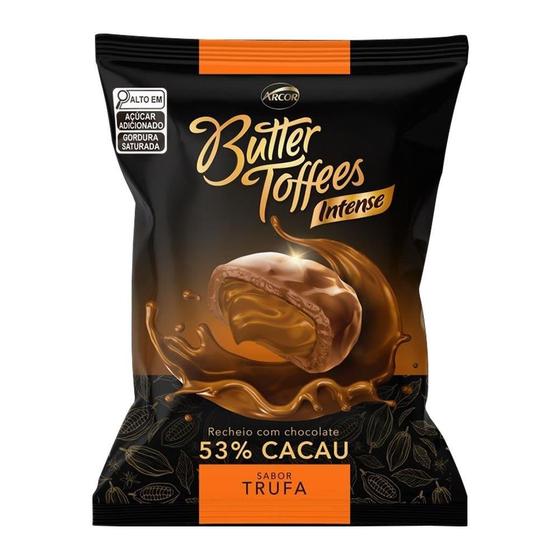 Imagem de Bala Arcor Butter Toffees Intense Trufa 500g