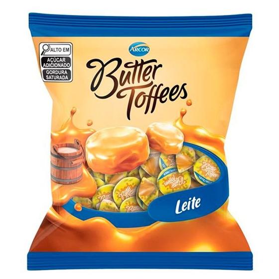 Imagem de Bala Arcor Butter Toffees Leite 500g