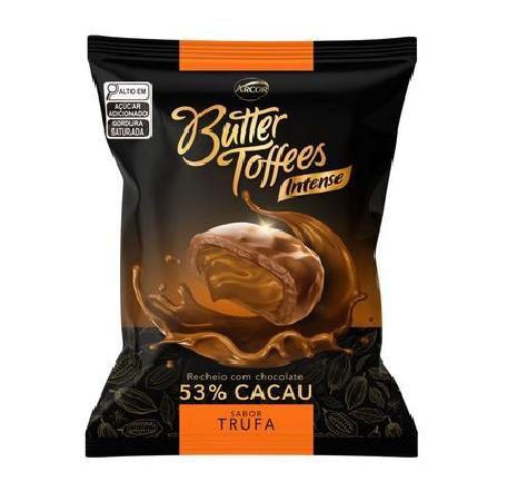 Imagem de Bala Butter Toffe 53 Cacau Trufa 90g Arcor