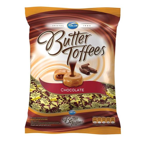 Imagem de Bala Butter Toffees Chocolate 500g - Arcor