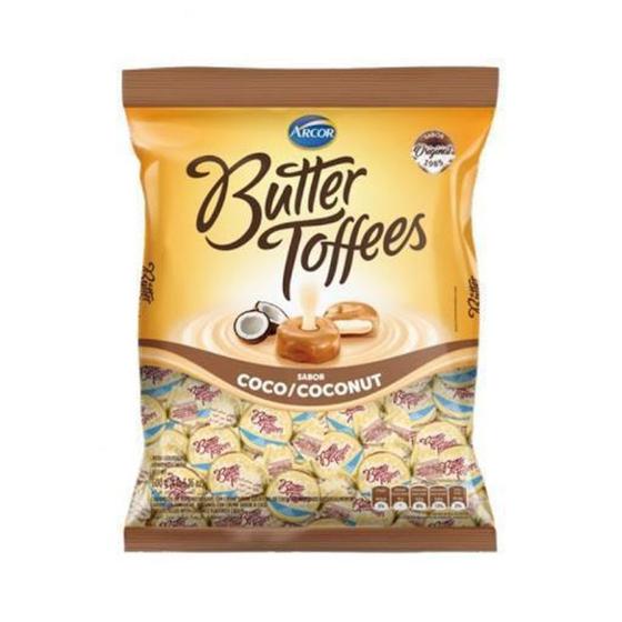 Imagem de Bala Butter Toffees Coco 500g - Arcor