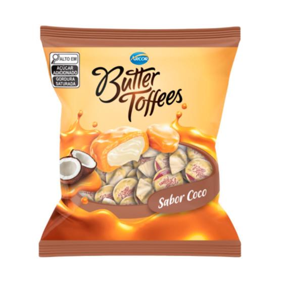 Imagem de Bala Butter Toffees Coco Arcor 100g