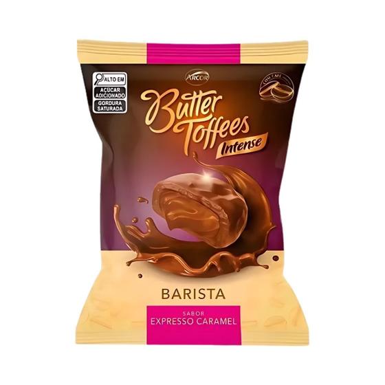Imagem de Bala Butter Toffees Intense Barista Expresso Caramel - Arcor 500g