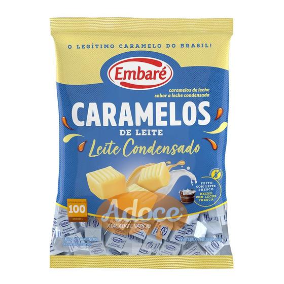 Imagem de Bala caramelo 660g embaré