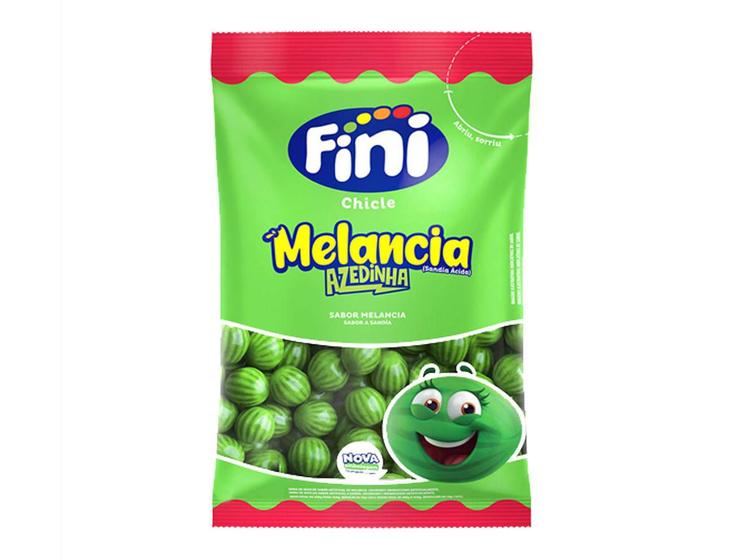 Imagem de Bala Chiclete Melancia Azedinha 230gr - Fini