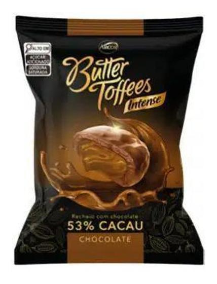 Imagem de Bala chocolate 53 cacau butter toffees intense 500g - ARCOR