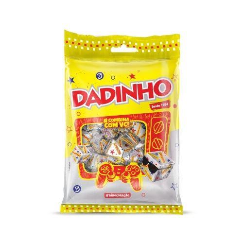 Imagem de Bala Dadinho Tradicional Sachê Pacote 90g