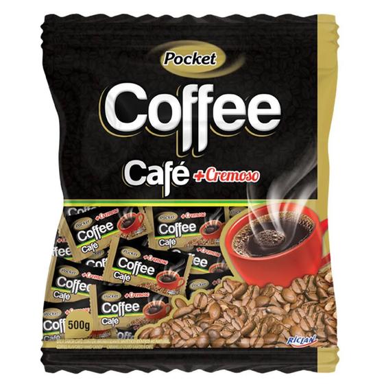 Imagem de Bala De Café Pocket Cremosa Coffee 500g - Freegells