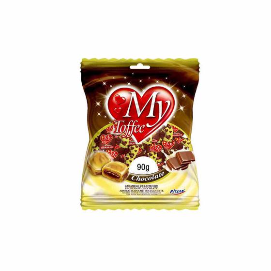 Bala de Caramelo Leite My Toffee Recheio Chocolate 90g é boa?