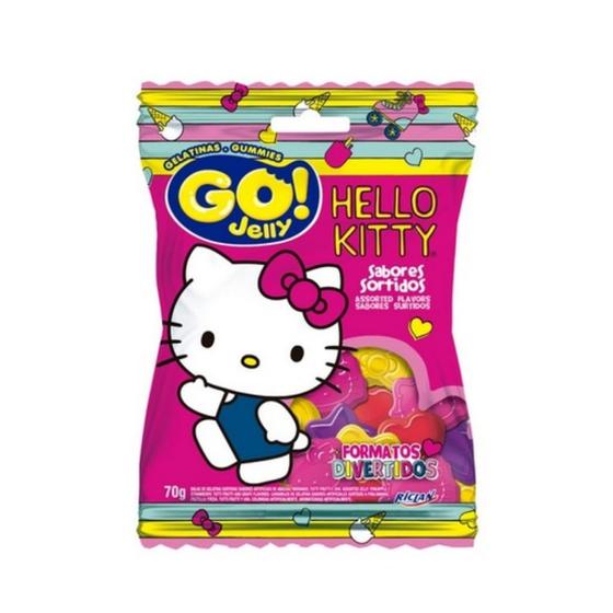 Imagem de Bala de Gelatina Go Jelly Hello Kitty 70g