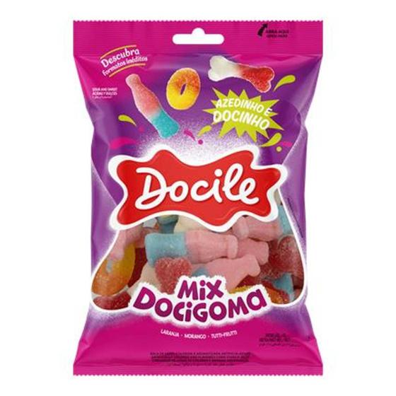 Imagem de Bala de Goma Sortidas Mix Docigoma - 600g