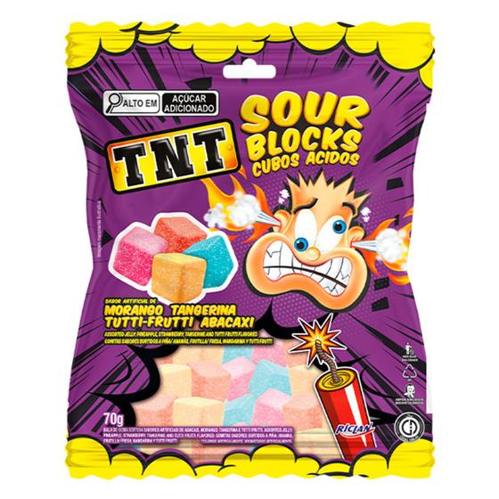 Imagem de Bala de Goma TNT Sour 70g - Riclan