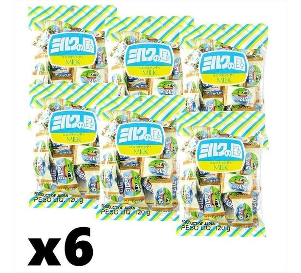 Imagem de Bala De Leite Japonesa Milk No Kuni Kasugai (Kit com 6)