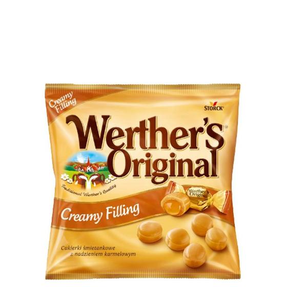 Imagem de Bala de leite recheio caramelo werthers soft creamy 80gr