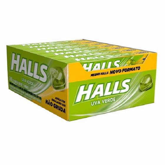 Bala Drops Halls Caixa C/21 Cada Atacado Div.Sabores Mondelez