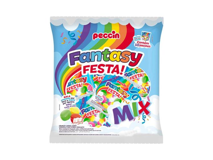 Imagem de Bala Fantasy Festa Mix Tutti Frutti 235gr - Peccin