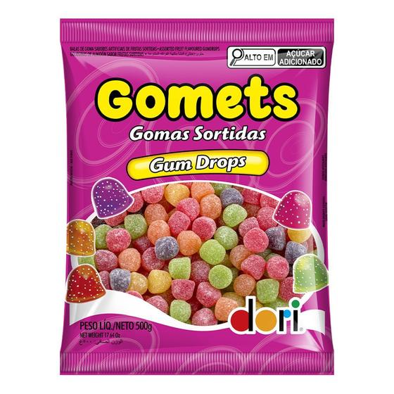 Imagem de Bala Gomets Gomas Sortidas Dori 500g