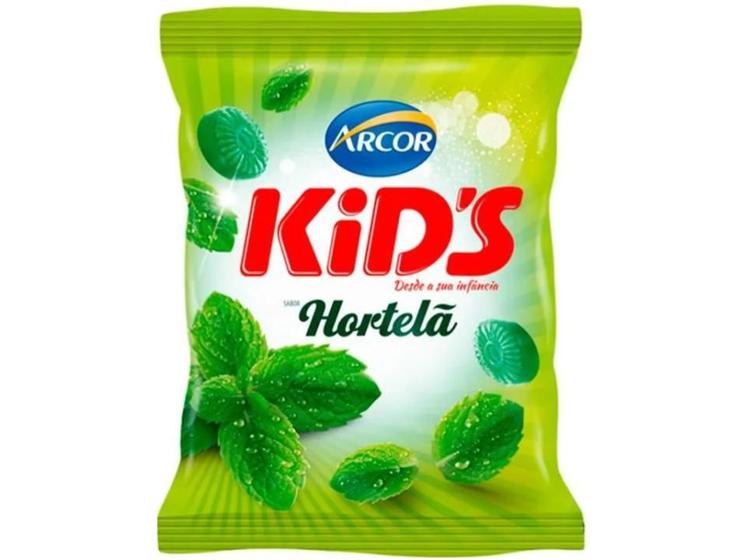 Imagem de Bala Kids Hortelã Arcor 500g