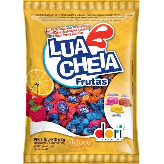 Imagem de Bala lua cheia frutas sortidas dori
