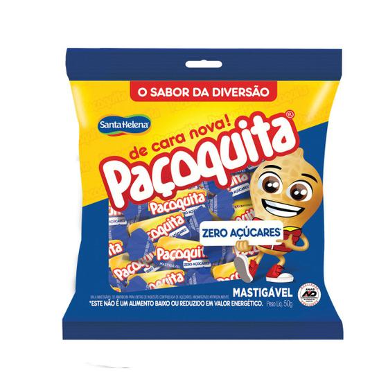 Imagem de Bala mastigavel pacoquita diet 50g