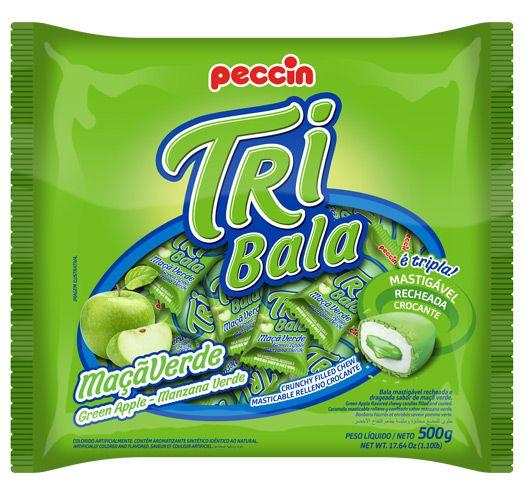 Imagem de Bala Mastigavel Tribala Peccin Sabores - 500 gr