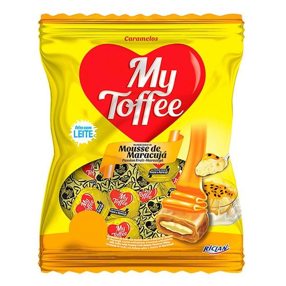 Imagem de Bala My Toffee sabor Maracujá- 500g - Riclan