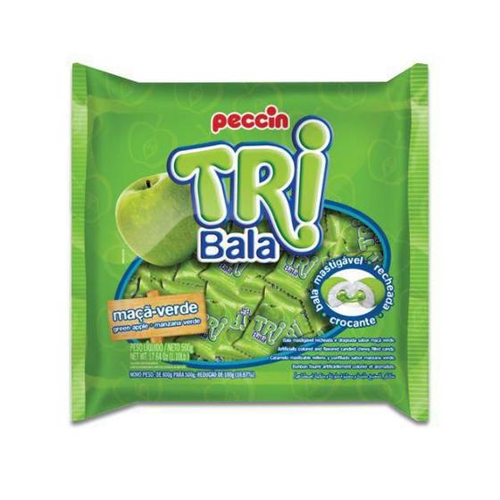 Imagem de Bala Peccin Tribala Maçã Verde 500G