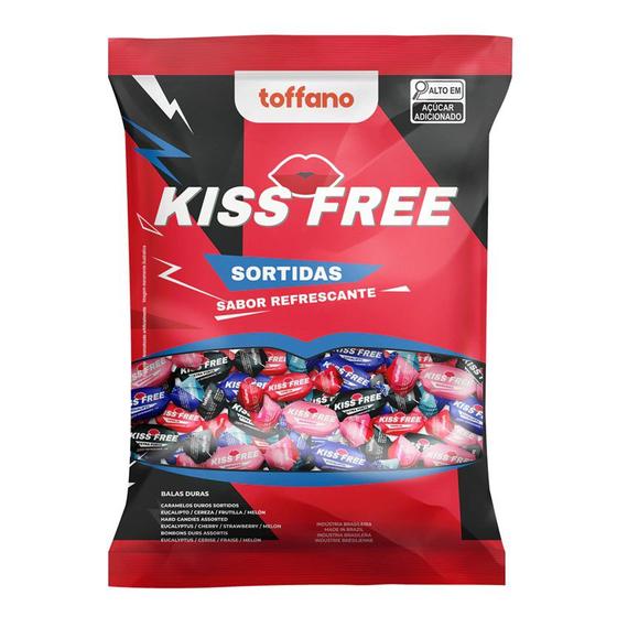 Imagem de Bala Toffano Kissfree Sortida 500g