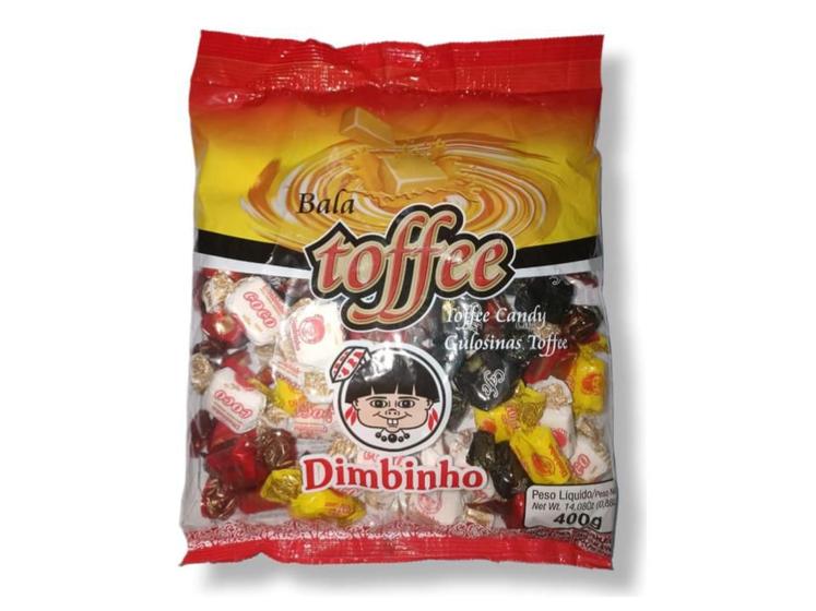 Imagem de Bala Toffee Sortida Dimbinho 400g