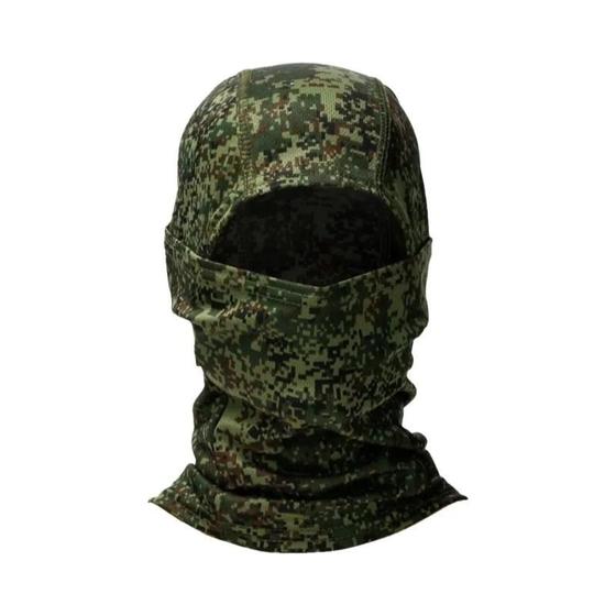 Imagem de Balaclava de Camuflagem Respirável - Protetor Solar para Homens e Mulheres