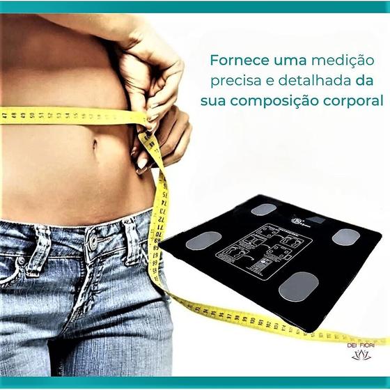 Imagem de Balança Bioimpedancia Bluetooth Digital Inteligente Medição