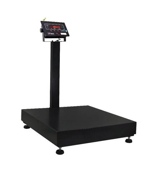 Balança BP em Aço Carbono Com Coluna - 50x50 de 200KG - Indicador ...