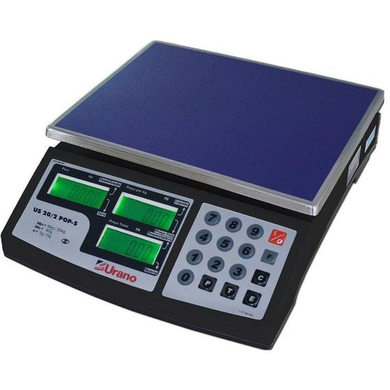 Balança Comercial Urano 31/2 Pop-S Saída Serial Conexão Usb Menor preço em Balança Comercial Urano 31/2 Pop-S Saída Serial Conexão Usb