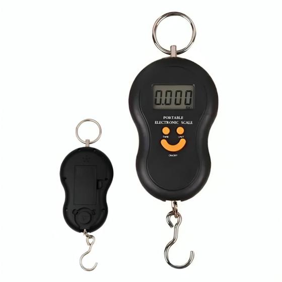 Imagem de Balança Compacta Digital Para Mala e Peixes até 50kg