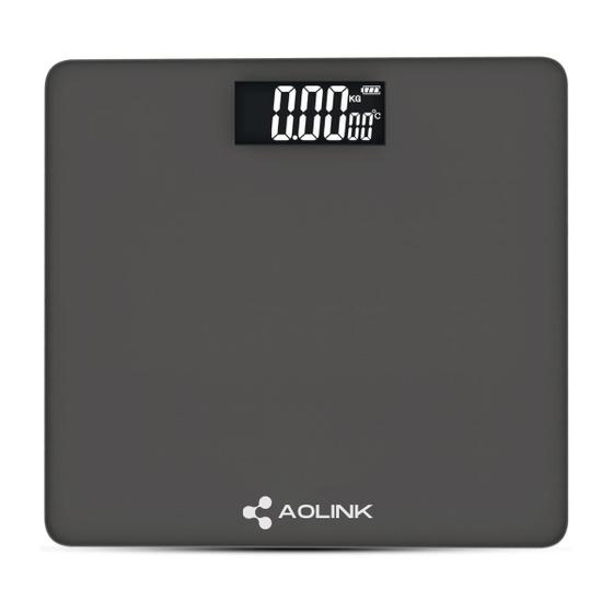 Imagem de Balança Corporal Digital até 180kg Cinza Aolink A200