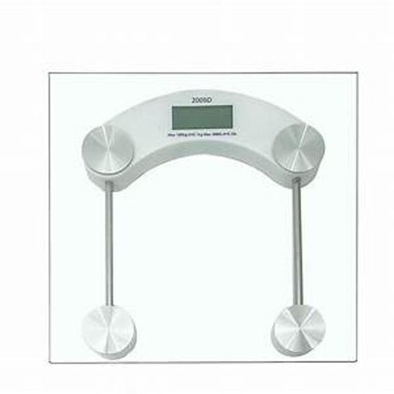 Imagem de Balança corporal digital banheiro vidro temperado até 180kg