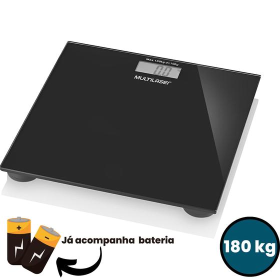 Balança Corporal Digital Digi-Health 180kg Automática Menor preço em Balança Corporal Digital Digi-Health 180kg Automática