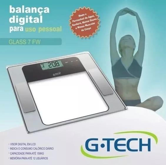Imagem de Balança Corporal Digital Para Clínica Consultório De Bioimpedância G-TECH