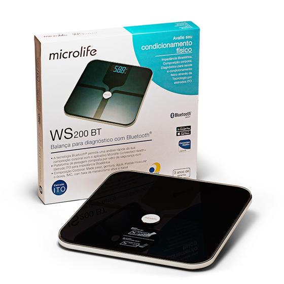 Imagem de Balança de BioImpedância com Bluetooth WS200 Microlife