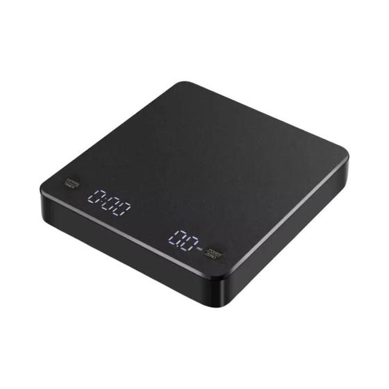 Imagem de Balança de Café Nano Compacta com Temporizador e Sensor de Toque - Capa de Silicone