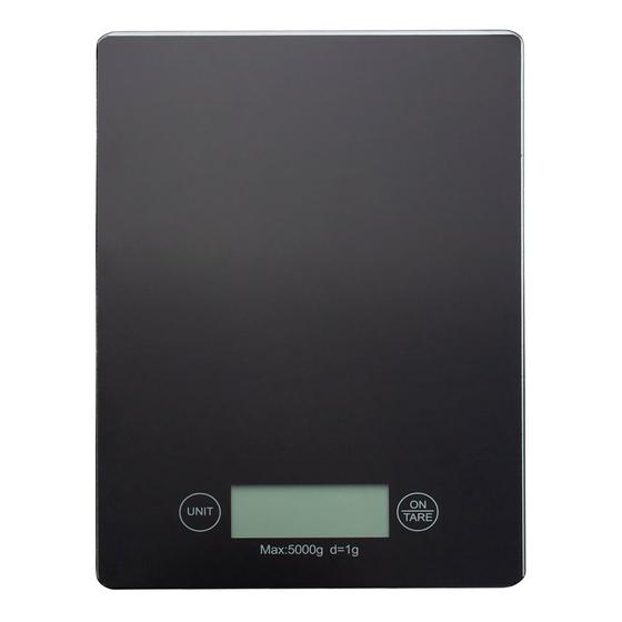 Imagem de Balança de Cozinha 5kg Vidro Precisão Digital Mimo Style