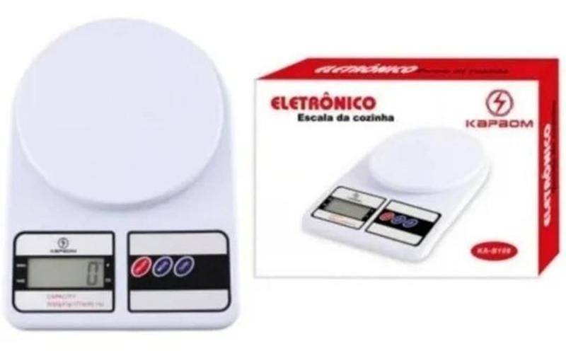 Imagem de Balança De Cozinha Kapbom Ka-B109 Portátil Até 10kg