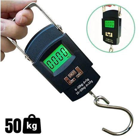Balança De Mão Digital Portátil Para Bolsa Mala Peixe Até 50kg Menor preço em Balança De Mão Digital Portátil Para Bolsa Mala Peixe Até 50kg