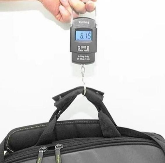 Balança de peso para Viagem portátil Digital 50kg/0.01kg LCD ...