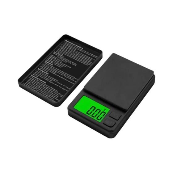 Imagem de Balança de Precisão Digital de Bolso 1000g/0,01g - LCD Retroiluminado - Ideal para Joias e Viagens